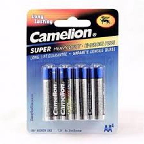 Super Heavy Duty Batteries AA 4